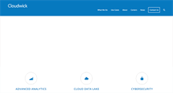 Desktop Screenshot of cloudwick.com